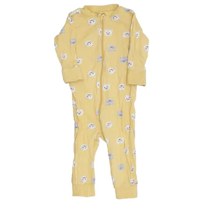 Barboteuse (Jaune, Multicolore) de Lindex Baby Coton