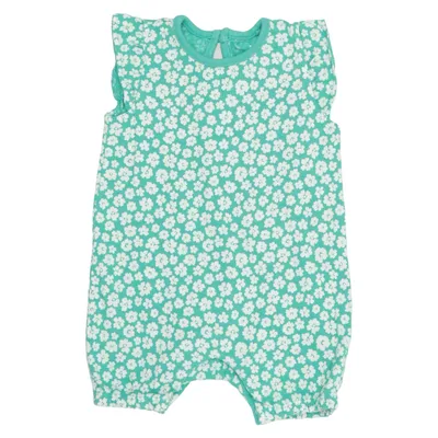 Barboteuse (Vert, Blanc) de Fred & Flo Coton