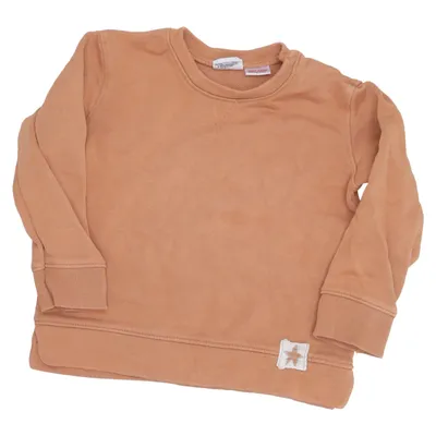 Sweatshirt (Bruin) van Zara Baby Katoen, Elastaan