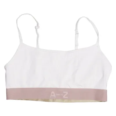 Sports bra (White, Beige) from A-Z by Zlatan Elastane, Polyamide