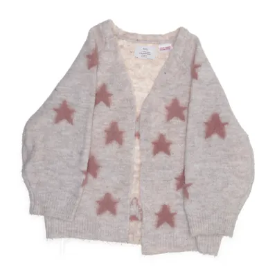 Cardigan (Beige, Roze) van Zara Knitwear Acryl, Elastaan, Polyester