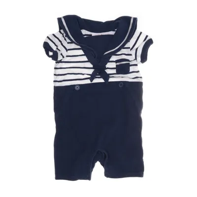 Rompertjes (Wit, Blauw) van Baby by Lindex Katoen