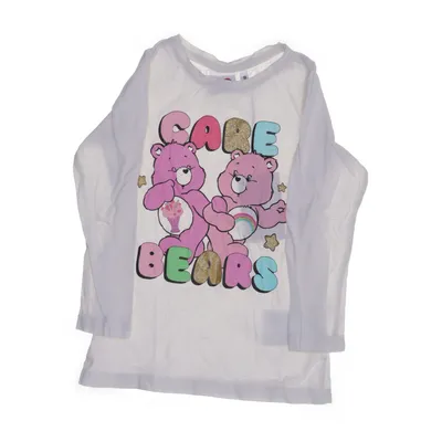 Långärmad t-shirt (Vit, Flerfärgad) från Care Bears Bomull