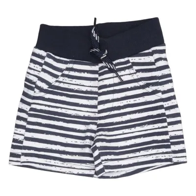 Sweatshort (Blauw, Wit) van Dirkje Katoen