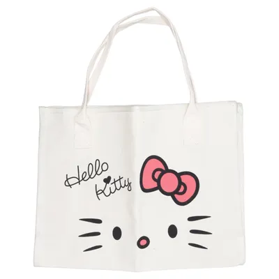 Tygpåse (Beige, Flerfärgad) från Hello Kitty by Sanrio