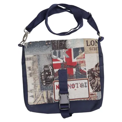Sac à bandoulière (Bleu, Multicolore) de Tru