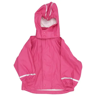 Regnjakke (Pink) fra Kaxs by KappAhl Polyester, Polyurethan
