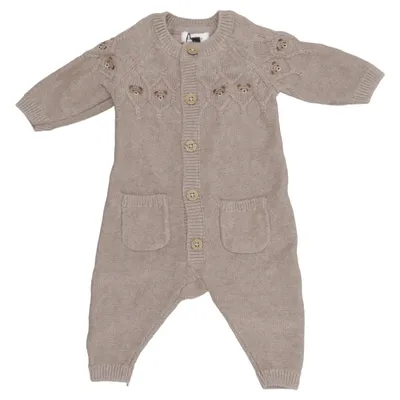 Sparkdräkt (Beige) från Newbie by KappAhl Bomull