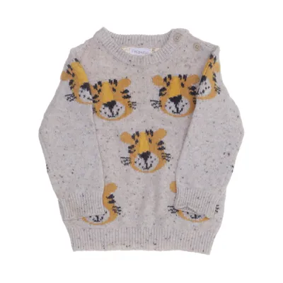 Sweater (Beige, Yellow, Black) from Fred & Flo Cotton, Elastane, Polyamide, Polyester