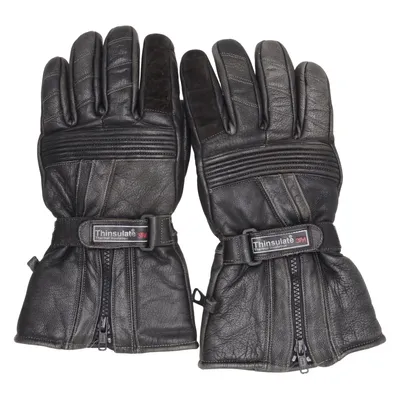 Gants de moto (Noir) de Thinsulate