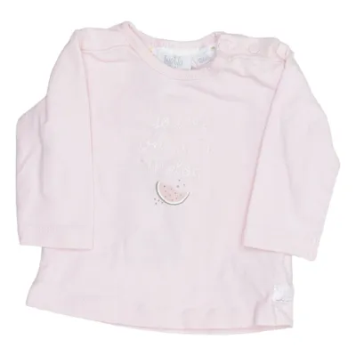 Langærmet t-shirt (Pink) fra Feetje Elastan, Økologisk bomuld