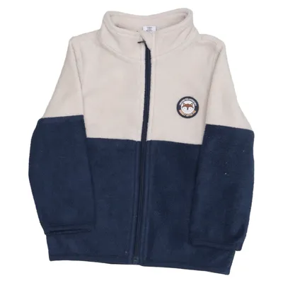 Fleece jacket (Blue, Beige) from Dopo Dopo Baby Polyester