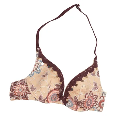Bikiniöverdel (Beige, Flerfärgad) från Sixty-Eight Elastan, Polyester