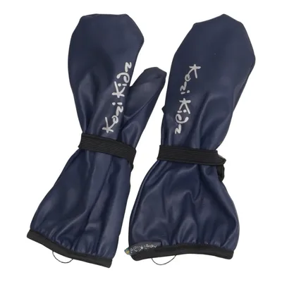 Mittens (Blue) from Kozi Kidz Polyester, Polyurethane