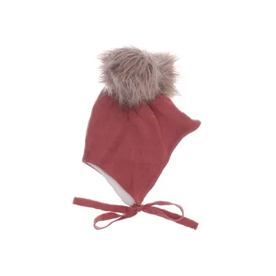 Toppluva (Röd, Beige) från Gugguu Bomull, Merinoull