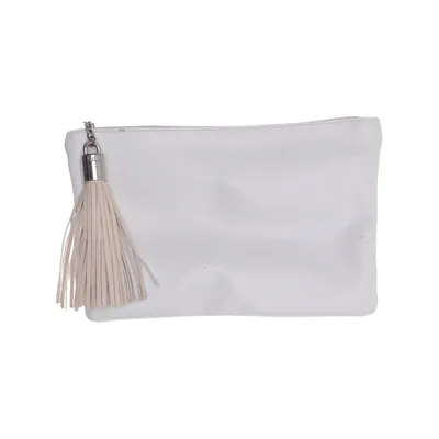 Sac pochette (Blanc) de Sensai Polyester, Polyuréthane