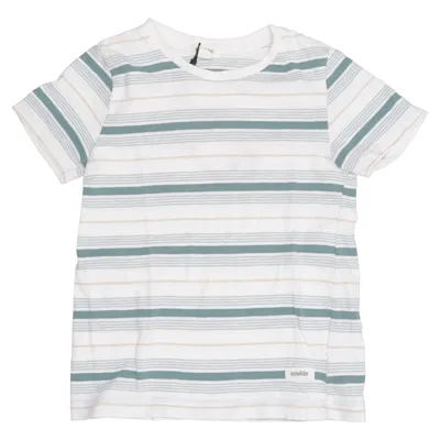 T-shirt (Vit, Grön, Beige) från Newbie by KappAhl Bomull