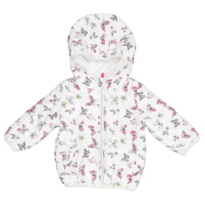 Winter jacket (White, Multicolored) from Orchestra Polyester