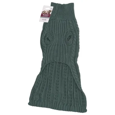 Dog clothes (Green) from Pet Club Acrylic
