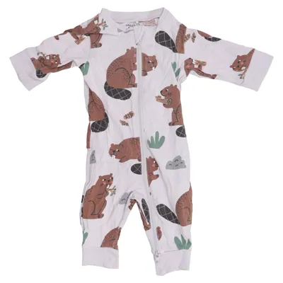 Strampler (Lila, Braun, Mehrfarbig) von Lindex Baby Baumwolle