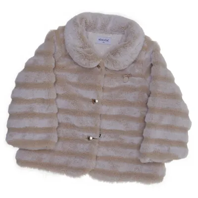 Veste d'hiver (Beige, Blanc) de Absorba Polyester