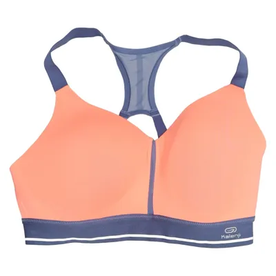 Sports bra (Orange, Blue) from Kalenji