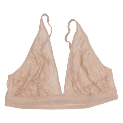 Brassière (Beige) de Understatement Élasthane, Polyamide