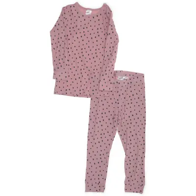 Pyjamas (Rosa, Svart) från H&M Basic Bomull