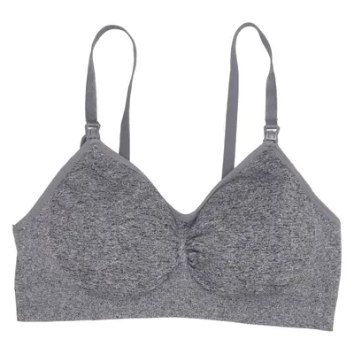 Nursing bra (Gray) from Creem Elastane, Polyamide, Polyester