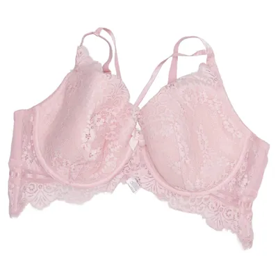 Bra (Pink) from Hunkemöller Elastane, Polyamide, Polyester