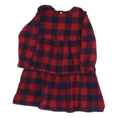 Jurk (Rood, Blauw) van Pusblu Katoen