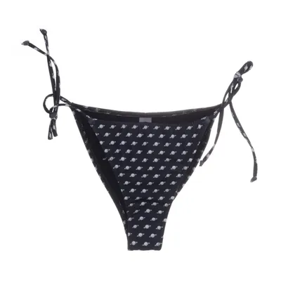 Bikini broekje (Zwart, Wit) van Planet NUSA Elastaan, Gerecycled polyester