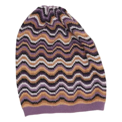 Hat (Purple, Multicolored) from Missoni Lindex Acrylic, Wool