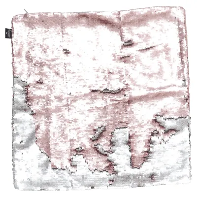 Housse de coussin (Rose, Argent) de Eight Mood Polyester