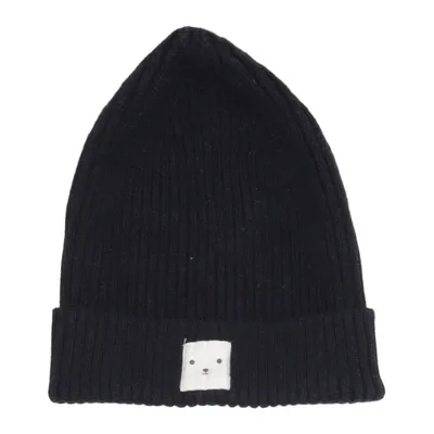 Beanie (Black) from KappAhl Cotton, Elastane