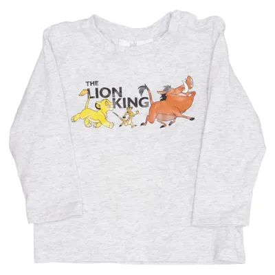 Lange mouwen shirt (Grijs) van Disney Baby Katoen, Elastaan