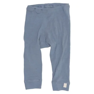 Caleçon long (Bleu) de Dilling Laine de mouton