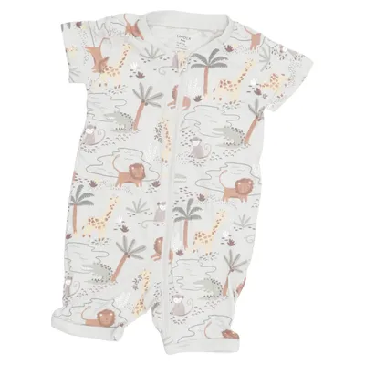 Barboteuse (Vert, Multicolore) de Lindex Baby Coton