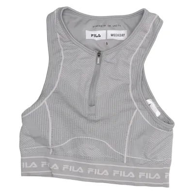 Sport-bh (Grijs) van Fila x Weekday Elastaan, Polyamide, Polyester