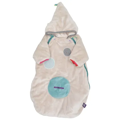 Swaddle sack (Beige, Multicolored) from Moulin Roty Cotton, Polyester