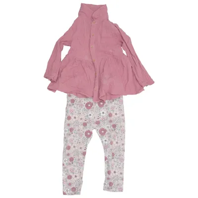 Set (Pink, Beige, Multicolored) from Dopo Dopo Baby Cotton