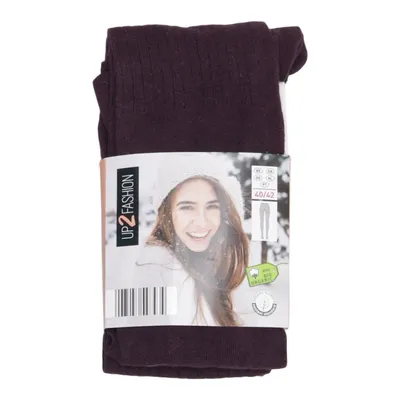 Collants polaires (Violet) de Up2Fashion Coton, Élasthane, Polyamide