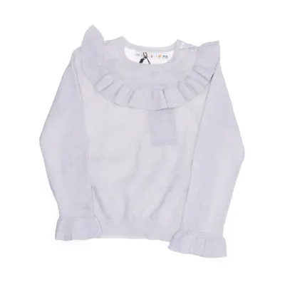 Trui (Zilver) van Minimarket Metallvezel, Polyester, Viscose