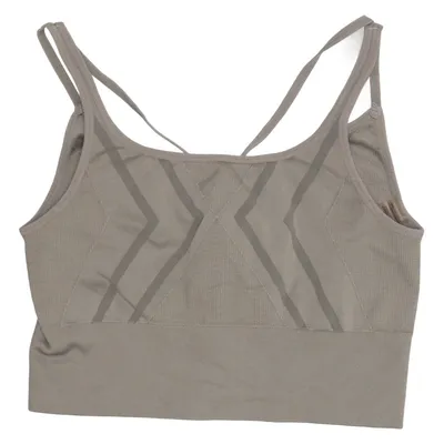 Sports bra (Brown) from Born Elastane, Polyamide