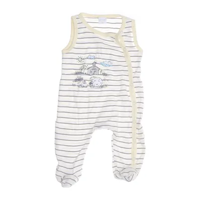 Rompers (White, Yellow, Brown) from Little Cotton