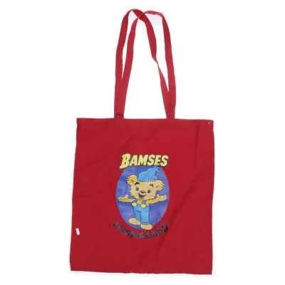 Tygpåse (Röd) från Bamse Bomull