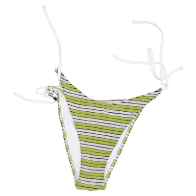 Bikiniunderdel (Grøn, Hvid, Flerfarvet) fra Bright Swimwear Elastan, Polyamid, Polyester
