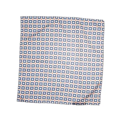 Handkerchief (Blue, Brown, White) from Sisley