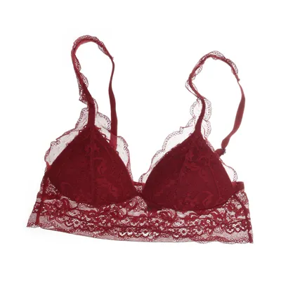Bralette (Red) from ASOS Cotton, Elastane, Polyamide