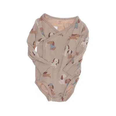 Rompertjes (Beige, Meerkleurig) van Lindex Baby Katoen, Elastaan